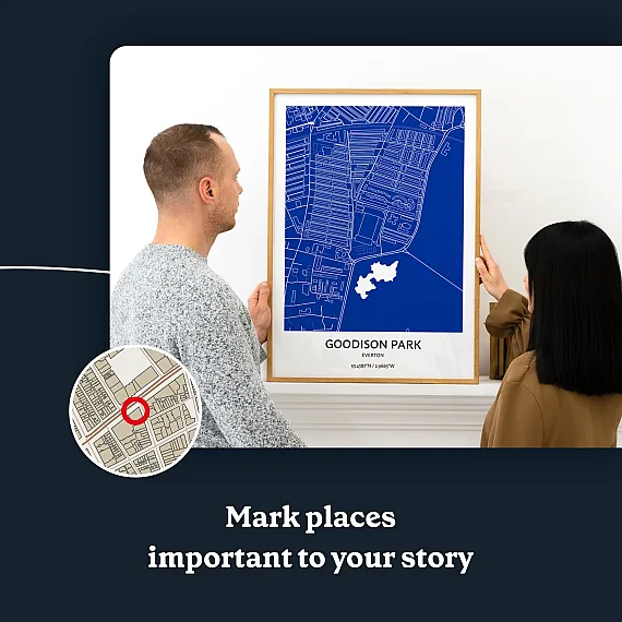 Everton Goodison Park Stadium Map