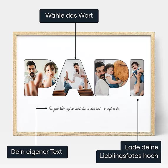 DE_personalize_Dad Letter Photo Collage