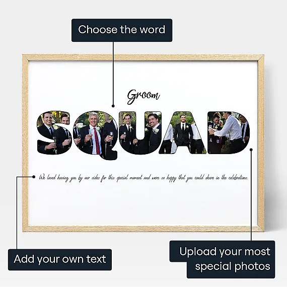 EN_personalize_Groomsmen Letter Photo Collage