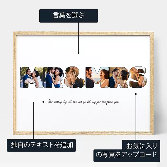 JA_personalize_Wedding Letter Photo Collage