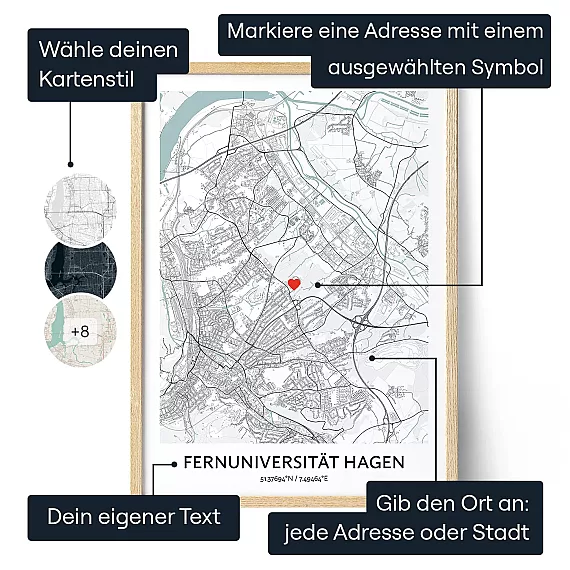 Graduierungskarte — personalisiertes Geschenk für Ihn - Schweiz