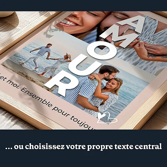 Amour Photo Collage