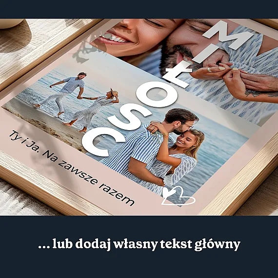 Miłość - Fotokolaż