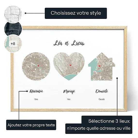 Rencontre Mariage Vie — cadeau de mariage personnalisé