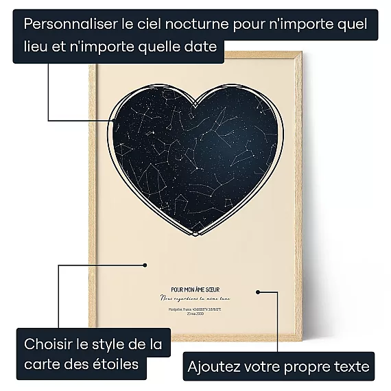 A Mon Ame Soeur — affiche artistique personnalisée
