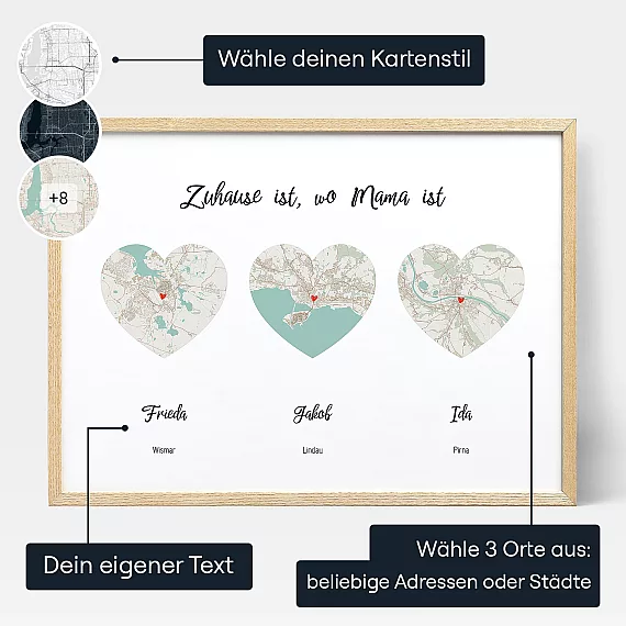 Mutterkarte für weite Distanzen 3
