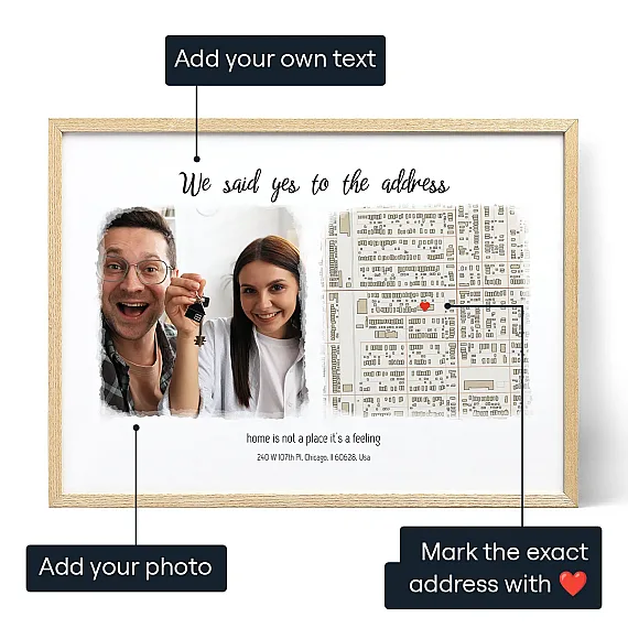 We Said Yes To The Address Map With Photo