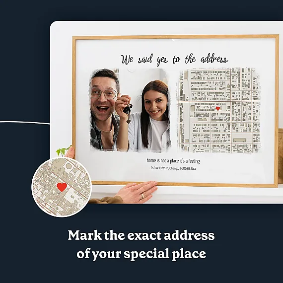 We Said Yes to the Address Map with Photo