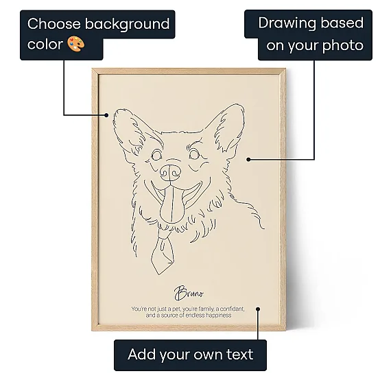 Pet Line Art 3