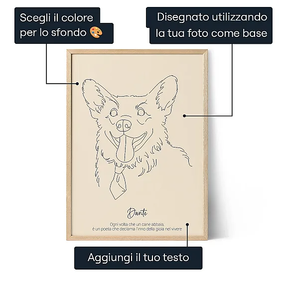 Line Art di Animali Domestici 3