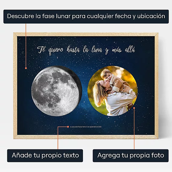 Luna especial de mamá con foto 3