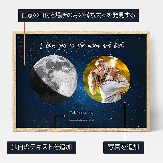 写真入りママの特別な月 3
