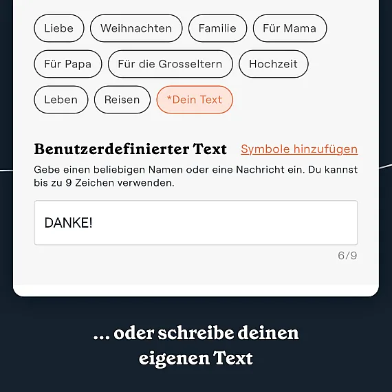 Buchstaben Collage
