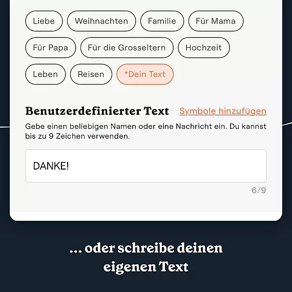Buchstaben Collage