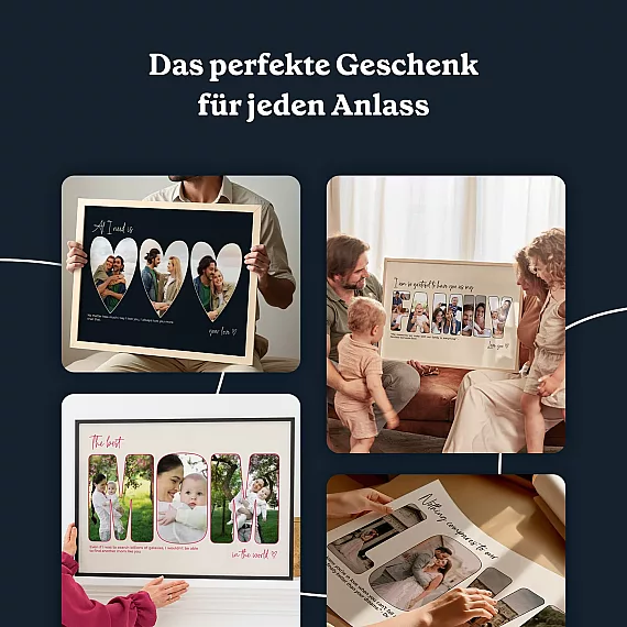 Buchstaben Collage