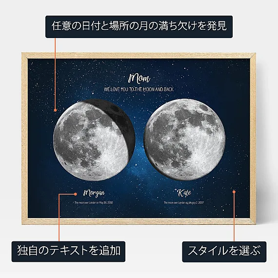 ママのための2つの月 3