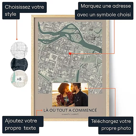 Carte Là où Tout a Commencé avec Photo 3