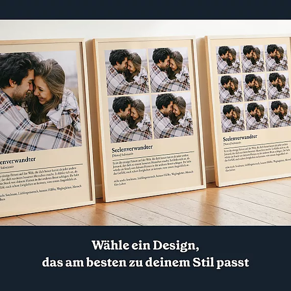 Sohn Poster mit Definition 4