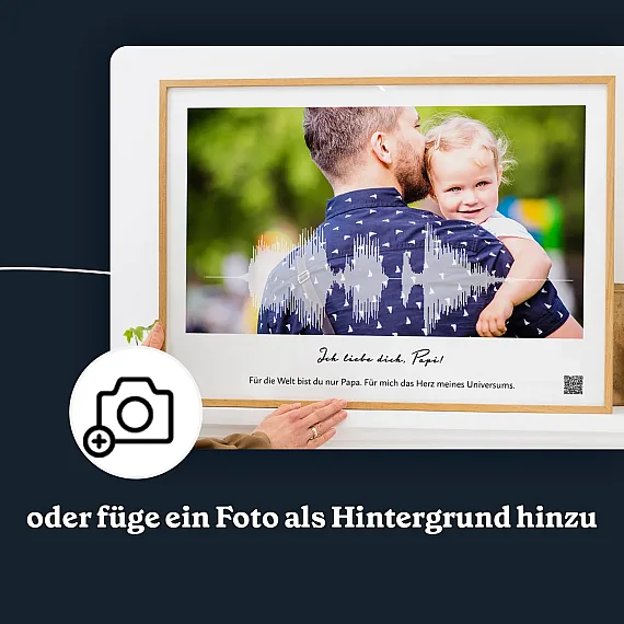Ich liebe dich, Papi Schallwellen-Kunst 5