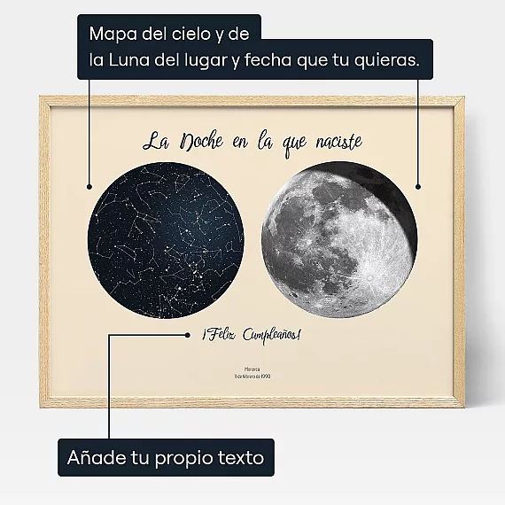 La Luna y las Estrellas en la noche que naciste 3