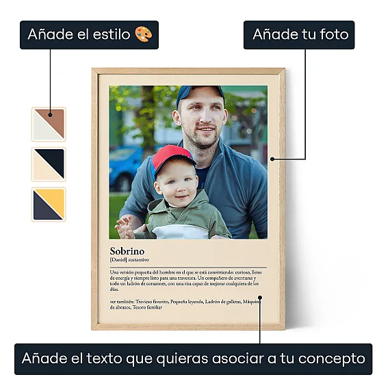 Póster de definición del sobrino 3