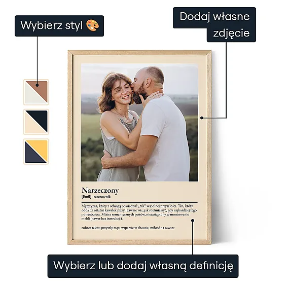 Narzeczony – Plakat z definicją 3