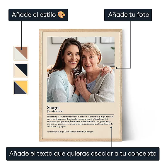 Póster de definición de la suegra 3