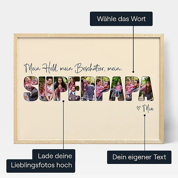 DE_01_Superpapa - Buchstaben Collage