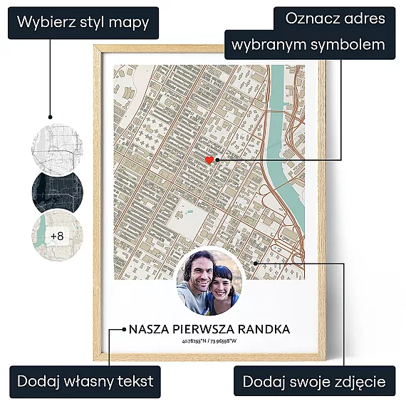 PL_01_Nasza Pierwsza Randka Mapa ze Zdjęciem