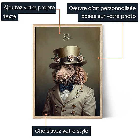 Portrait Royal de Chien