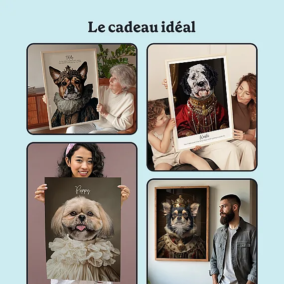 Portrait Royal de Chien