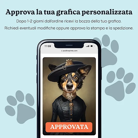 Ritratto reale del cane