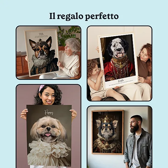 Ritratto reale del cane