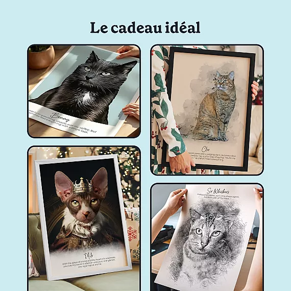 FR_07_Portrait Personnalisé de Chat