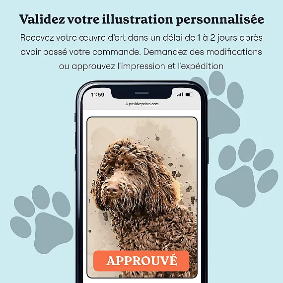 FR_05_Portrait Personnalisé de Chien