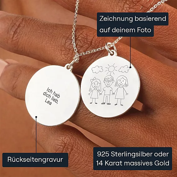 DE_01_Kette mit Kinderzeichnung