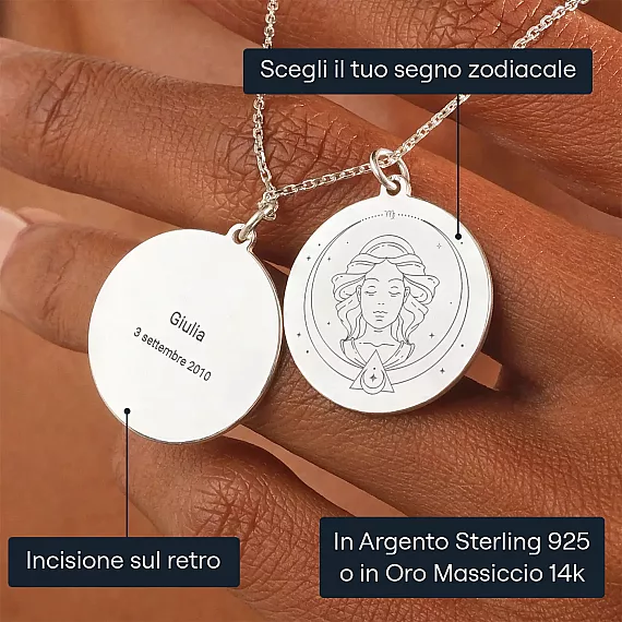 Gioielli Personalizzati dello Zodiaco Spirituale