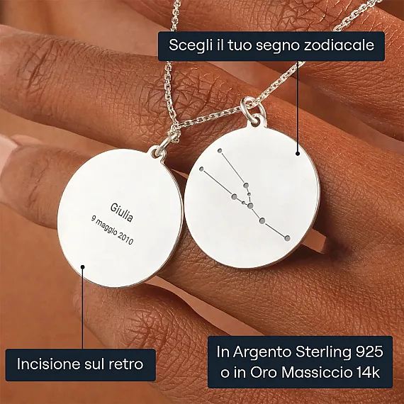 Gioielli Personalizzati dello Zodiaco Moderni