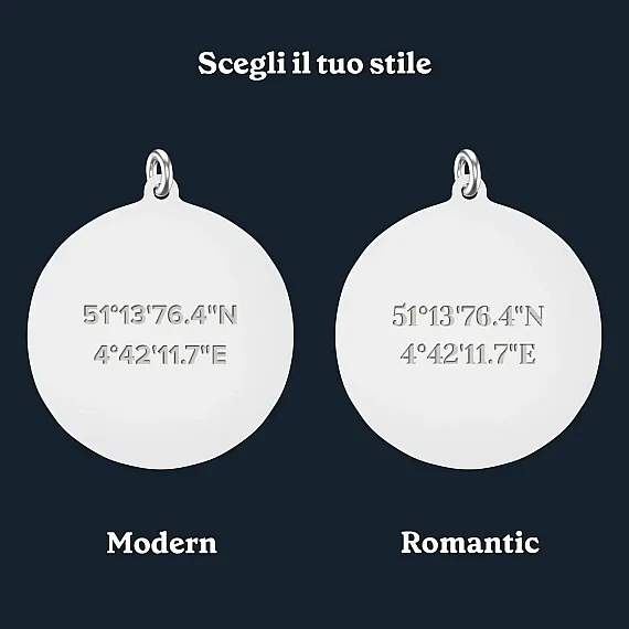 Gioielli Personalizzati delle Coordinate (5)