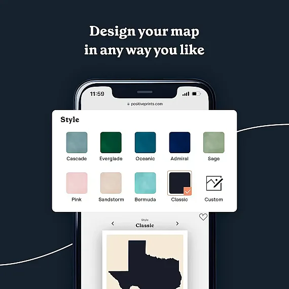 Custom Watercolor Map (4)