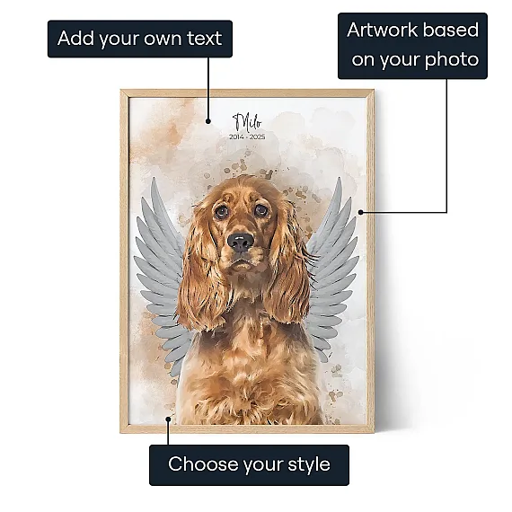 EN_01_Dog Memorial Portrait