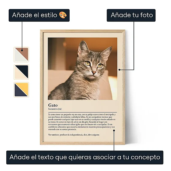 ES_01_Póster de definición de gato