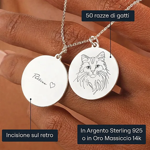IT_01_Collana con gatto in stile line art