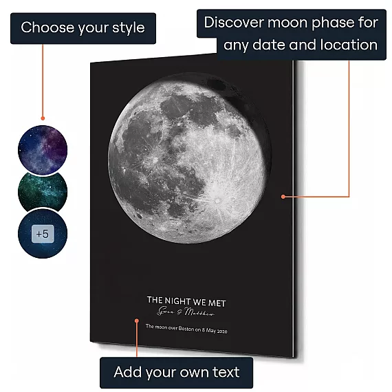 EN_01_Personalized Moon Phase Aluminum Print