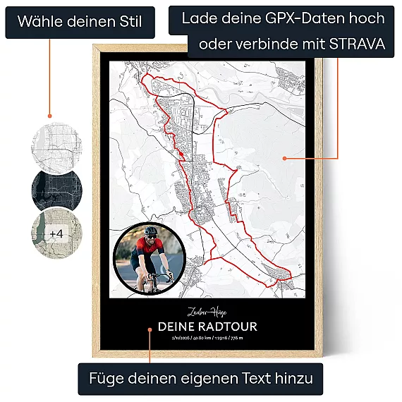 DE_01_Poster mit Radroutenkarte