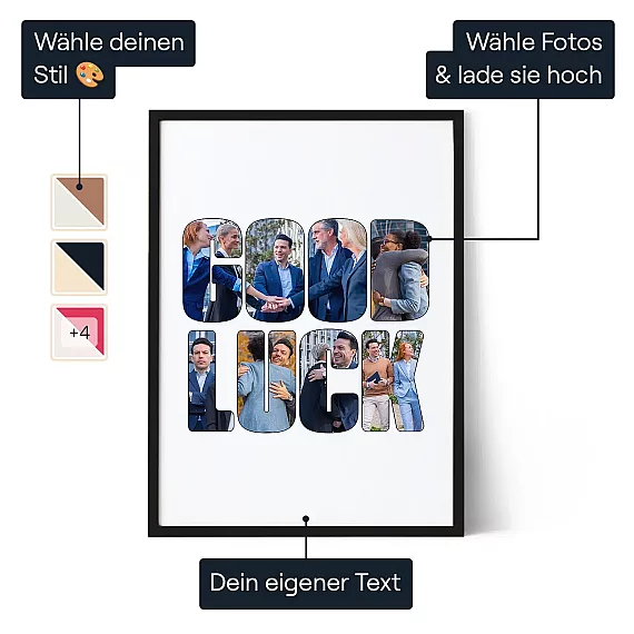 DE_01_Collage: Abschieds-Geschenk
