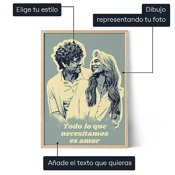 ES_01_XX Retrato Personalizado Pop Art