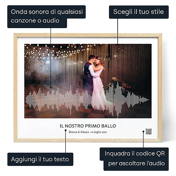Onda Sonora Del Primo Ballo — stampa personalizzata onda sonora