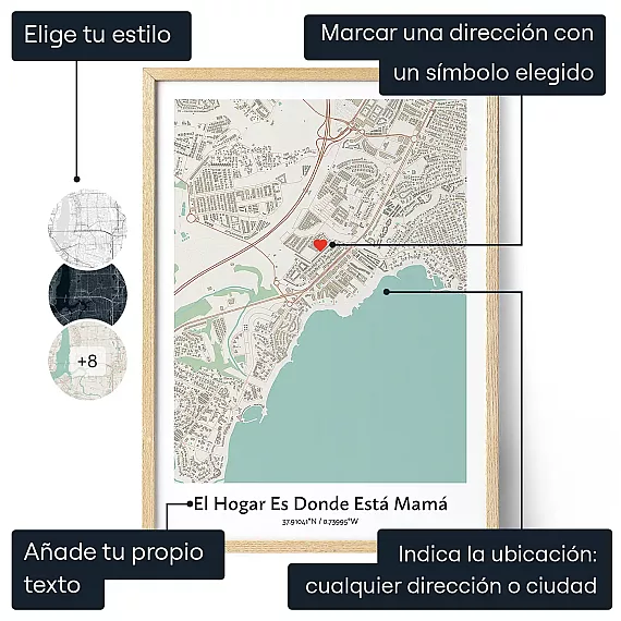 Mapa El Hogar Es Donde Esta Mama