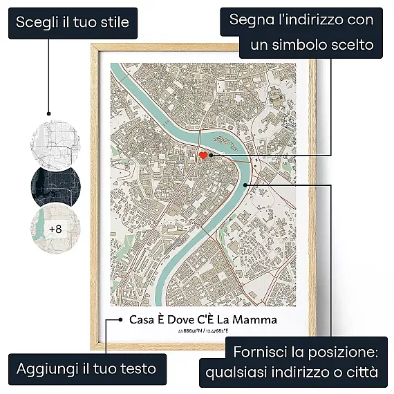 Mappa Del Dove Ce Mamma Ce Casa